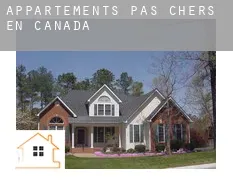 Appartements pas chers en  Canada