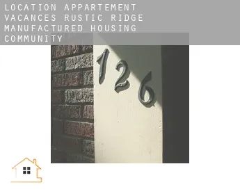 Location appartement vacances  Rustic Ridge Manufactured Housing Community
