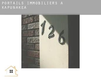 Portails immobiliers à  Kapunakea