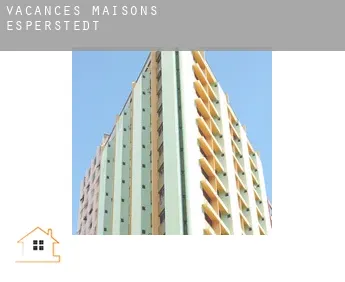 Vacances maisons  Esperstedt